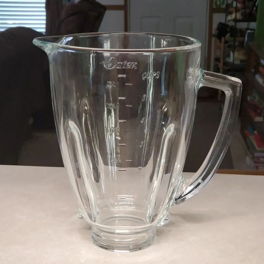 Oster Glass Blender Jar Pitcher 6 Cup Boroclass Osterizer Replacement